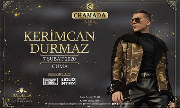 Kerimcan Durmaz, 7 Şubat Cuma Chamada Club'ta
