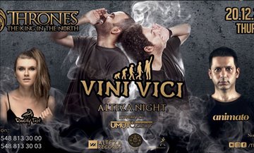 Vini Vici, ilk kez Kuzey Kıbrıs’ta Thrones Club'ta.